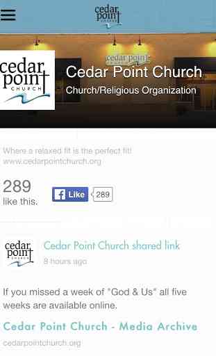 Cedar Point Church 2
