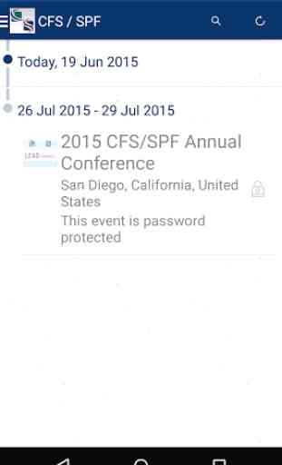 CFS & SPF Mobile App 1