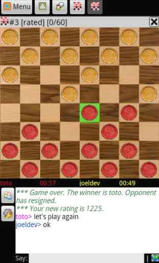 CHECKERS ONLINE (free) 1