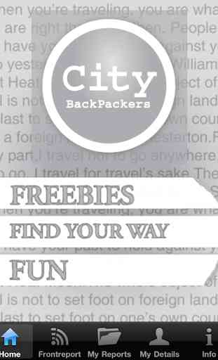 City Backpackers 1