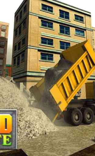 Concrete Excavator Tractor 3D 2
