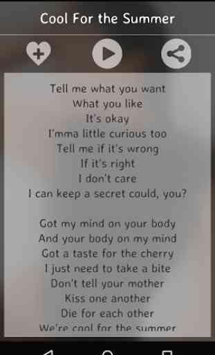 Confident Lyrics - Demi Lovato 3