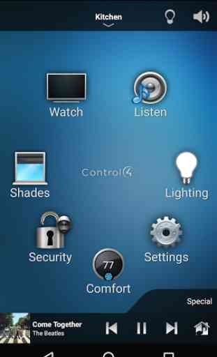 Control4® for Android 1