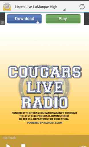Cougars Live Radio 2