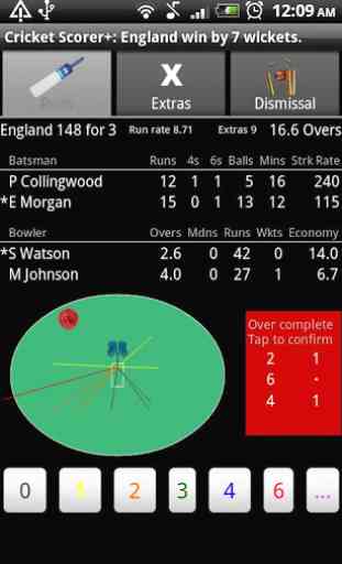 Cricket Scorer+ for Android 1