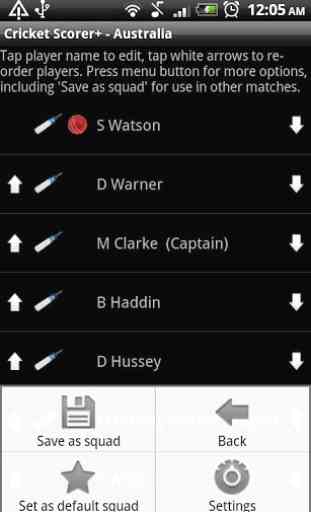 Cricket Scorer+ for Android 4