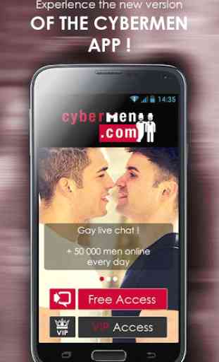 CYBERMEN : Gay chat & dating 1