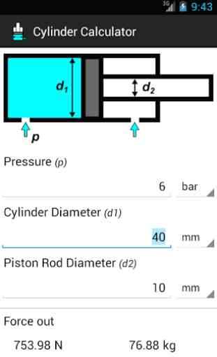 Cylinder Calculator 1