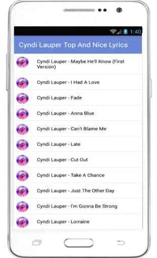 Cyndi Lauper Hits 1