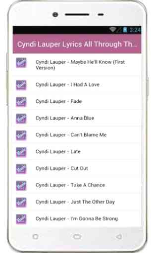 Cyndi Lauper Song 1