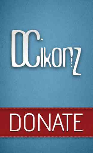 DCIkonZ Donate Gold 2