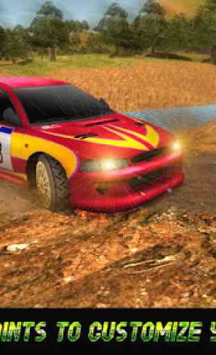 Dirt Car Rally Racing 3D 2