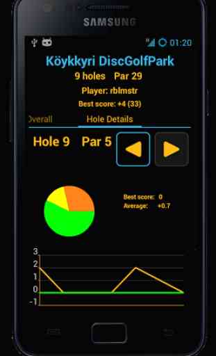 Disc Caddy ● Disc Golf app 3