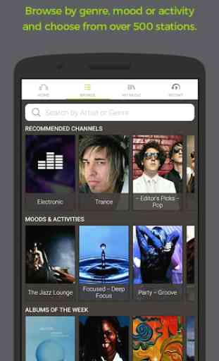 Earbits Music Discovery App 2