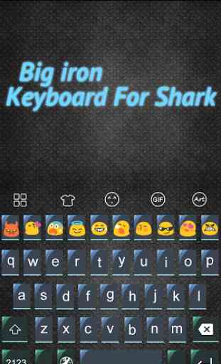 Emoji Keyboard-Big iron 2