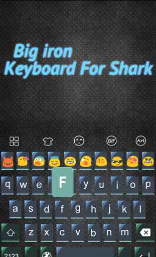 Emoji Keyboard-Big iron 3