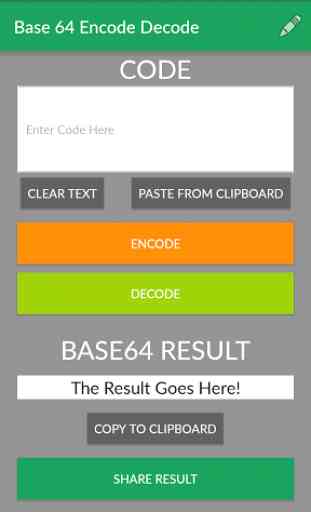 Encode / Decode - Base 64 1