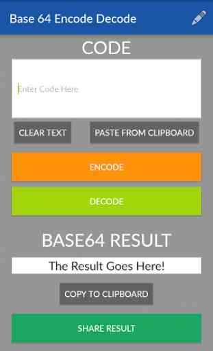 Encode / Decode - Base 64 2