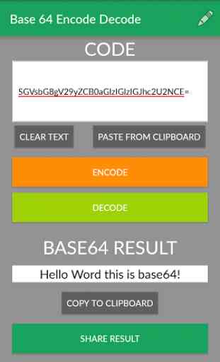 Encode / Decode - Base 64 4