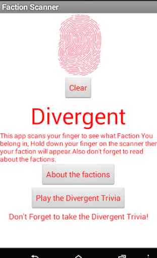 Faction Scanner for Divergent 2