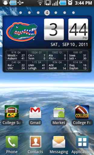 Florida Gators Live Clock 2