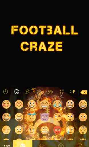 Football Craze iKeyboard Theme 2