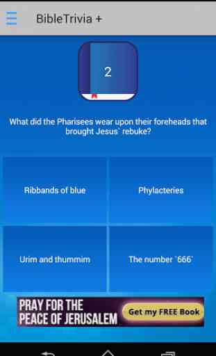 Free Bible Trivia Game Plus 3