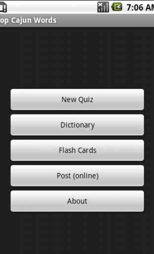 French-Cajun Quiz & Dictionary 1