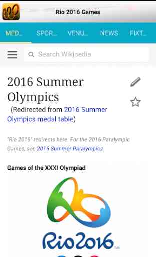 Games at Rio 2