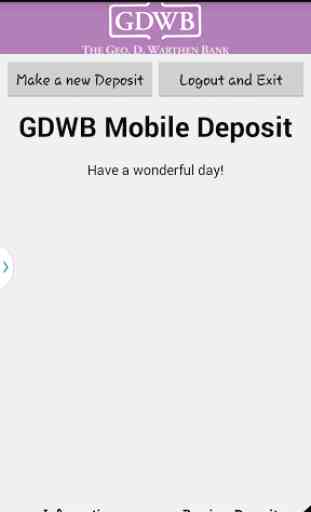 GDWB Mobile Deposit 2