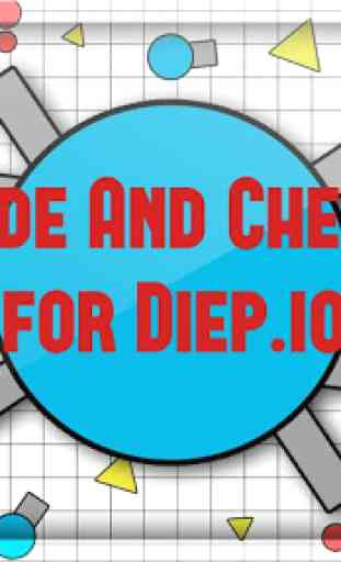 Guide And Cheats for Diep.io 4