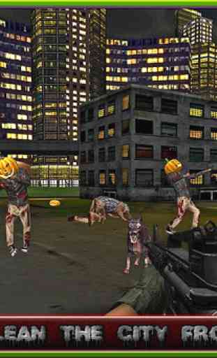 Halloween Zombies Shooter 3D 2