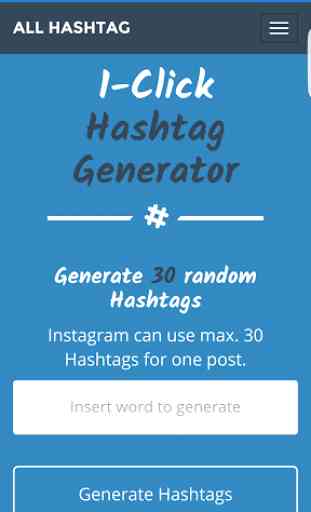 Hashtag Generator 1