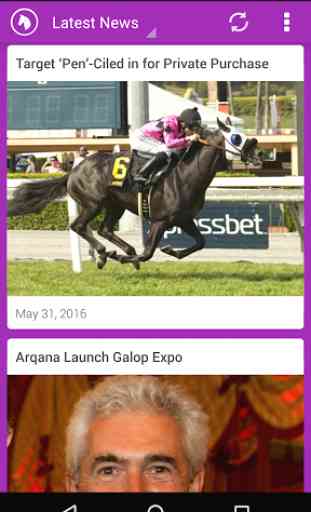 Horse Racing Creed: News 1