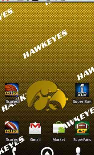 Iowa Hawkeyes Live Wallpaper 2
