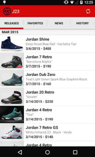 J23 - Jordan Release Dates 1