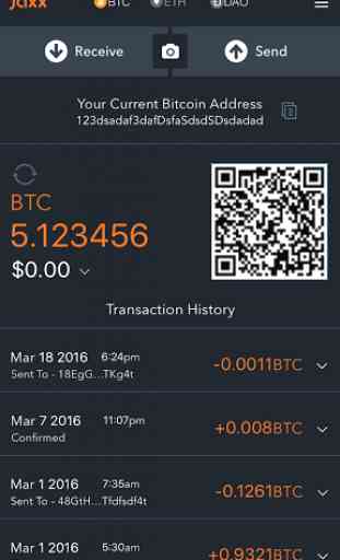 Jaxx Blockchain Wallet 1