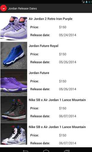 Jordan Release Dates 1