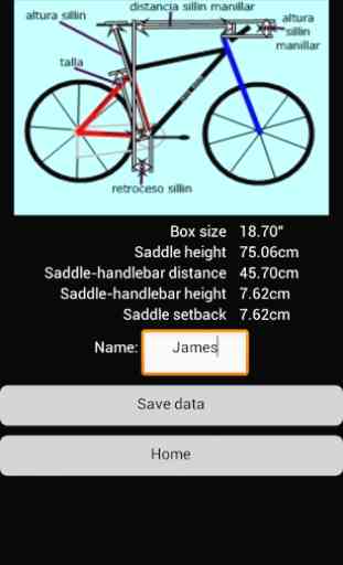 Measures bike - plus 3