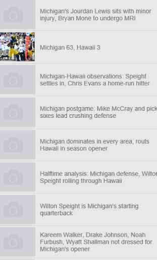 Michigan Football Database 2