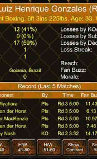 MMA Manager Game Free 2