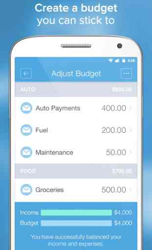 Mvelopes Budget App 2