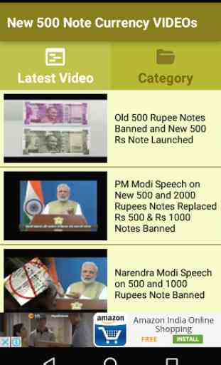 New 500 Note Currency VIDEOs 2