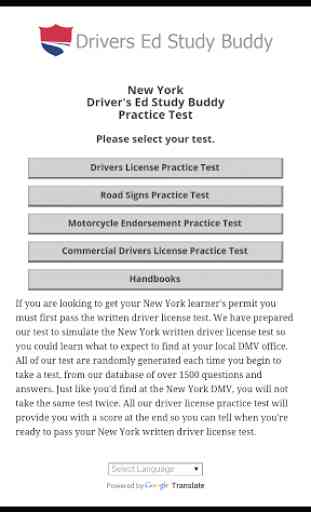 New York Driver License Test 1