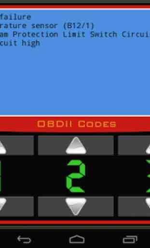 OBDII Trouble Codes Lite 3
