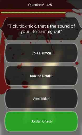 Quiz about Dexter 4