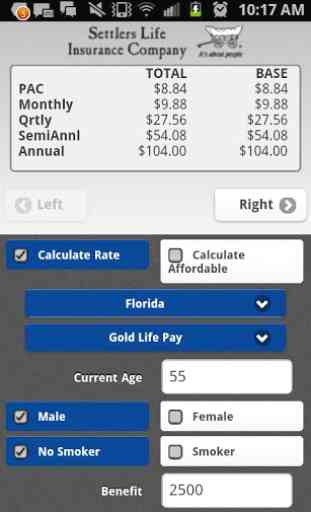 Settlers Life Rate Calculator 1