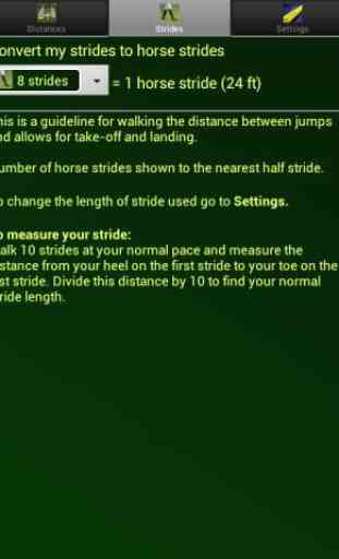 Show Jump Distances for Horses 2