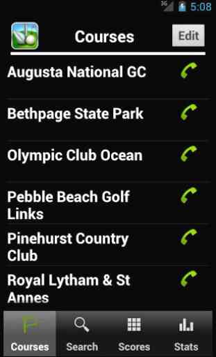 Skydroid - Golf GPS Scorecard 3