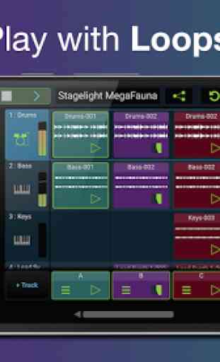 Stagelight: Audio and MIDI DAW 3